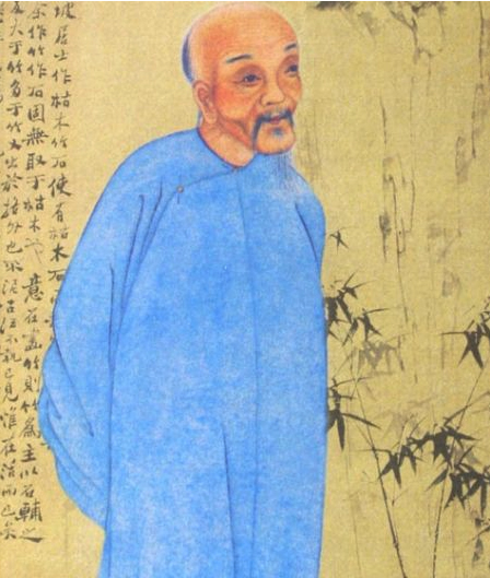 鄭板橋畫像