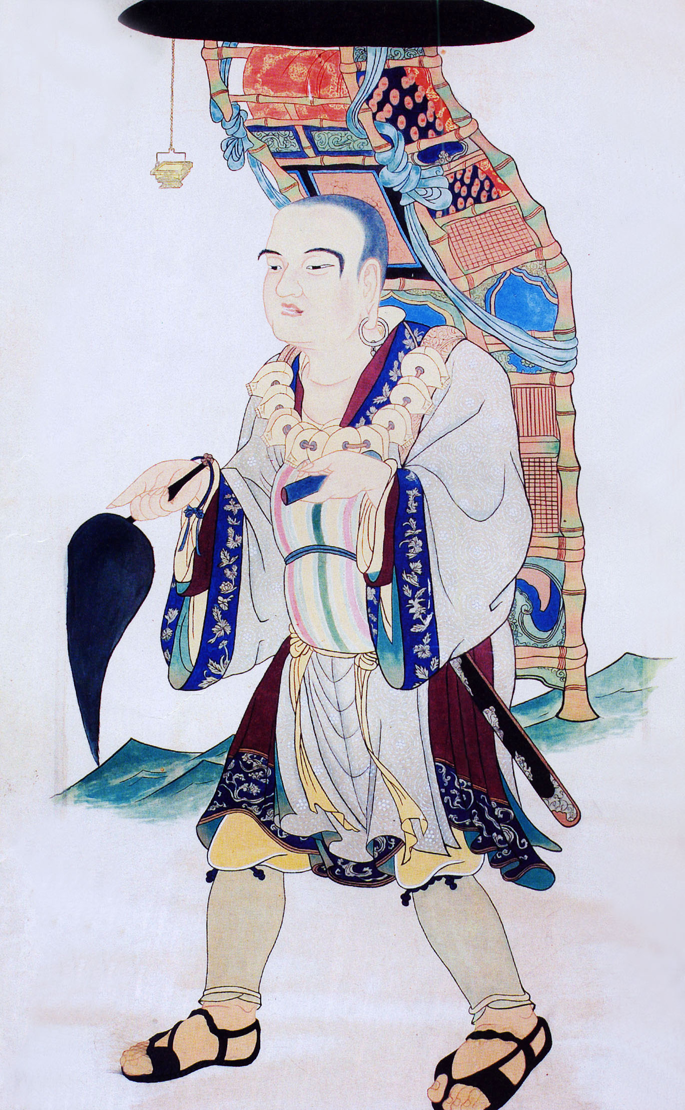 唐玄奘取經(jīng)畫像 