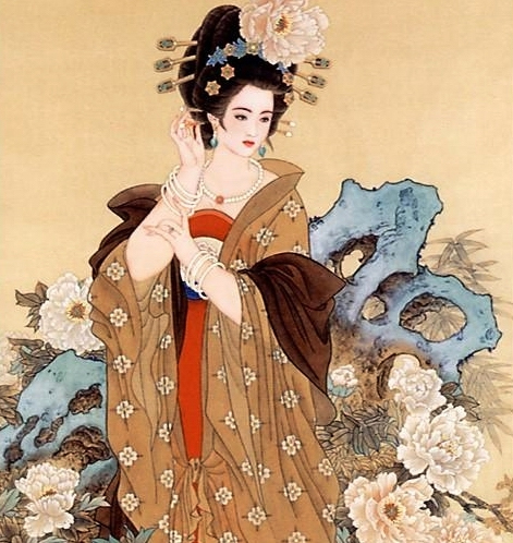 楊貴妃畫(huà)像 