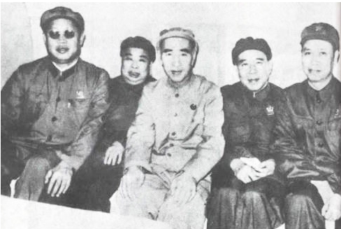 林彪和吳法憲黃永勝李作鵬邱會(huì)作